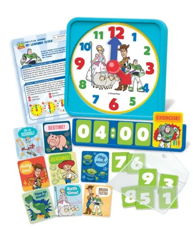 4M Disney Pixar Toy Story My Learning Clock