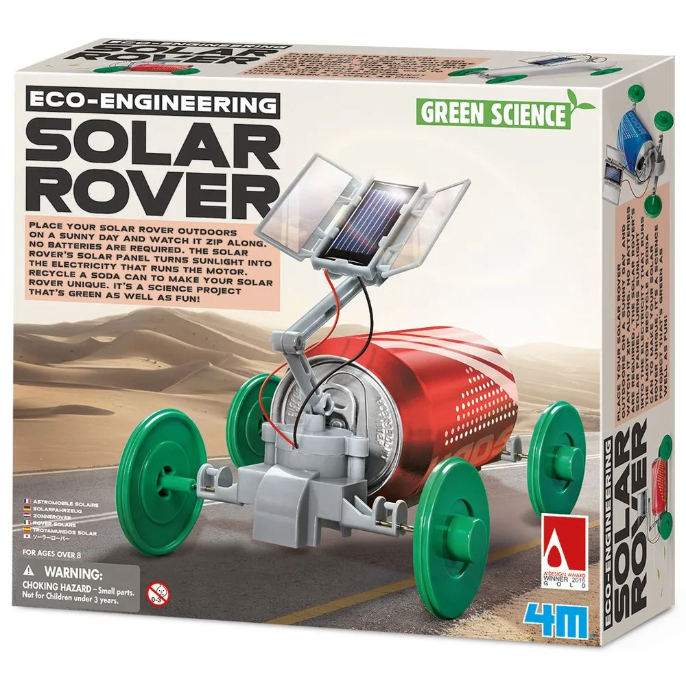 4M Green Science Eco-Engineering Solar Rover