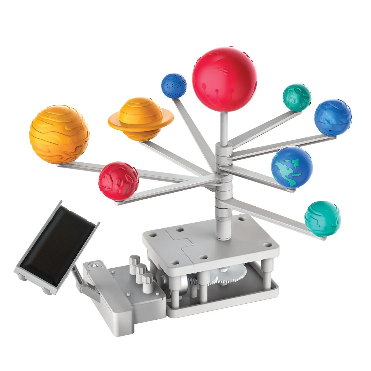 4M Green Science Motorised Solar System Solar Hybrid Power
