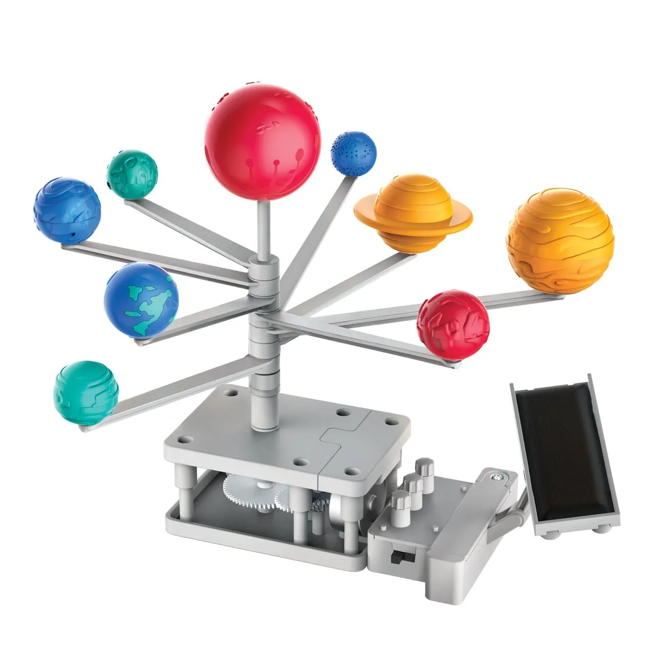 4M Green Science Motorised Solar System Solar Hybrid Power