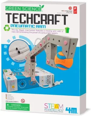 4M Green Science/Techcraft Pneumatic Robot Arm