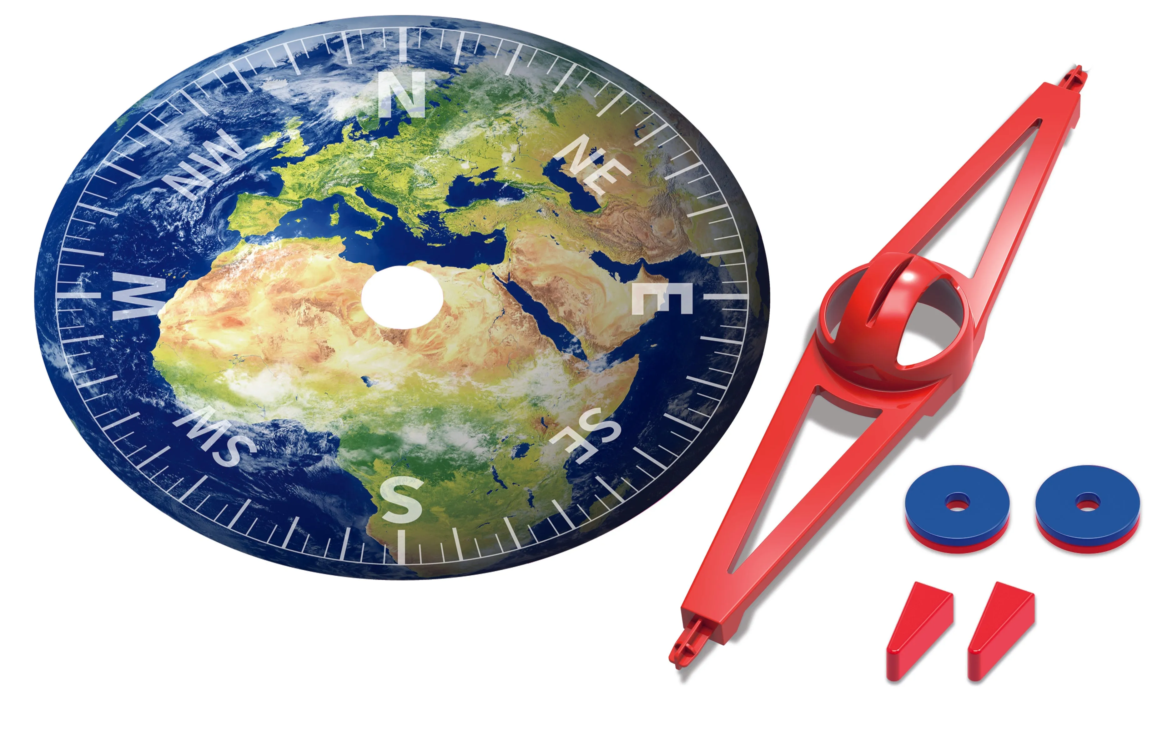 4M Kidz Labs Giant Magnetic Compass