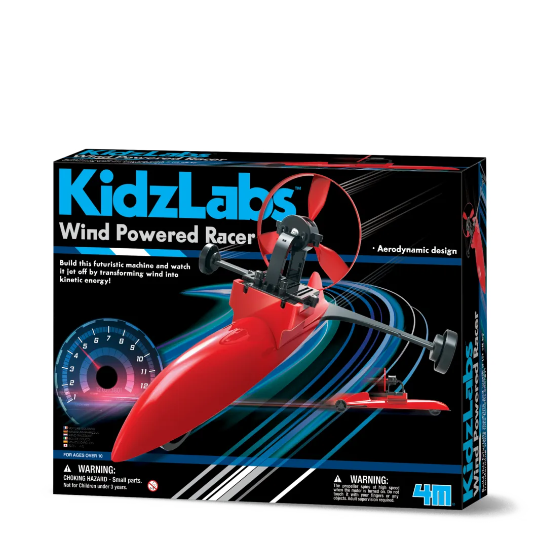 4M Kidz Labs Wind Powered Racer