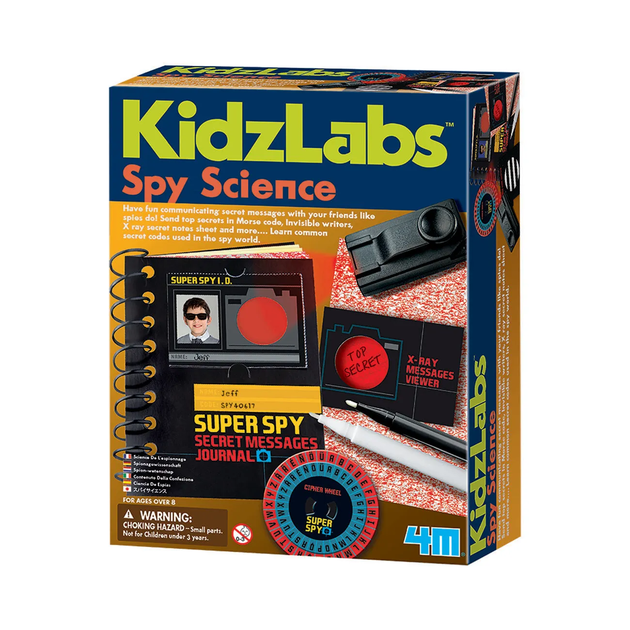 4M Kidzlabs Spy Science