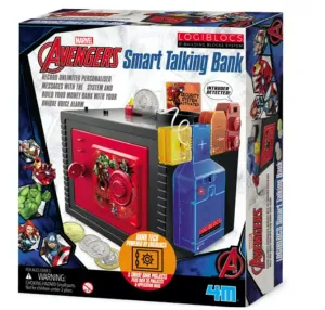 4M Logiblocks Marvel Avengers Smart Talking Bank
