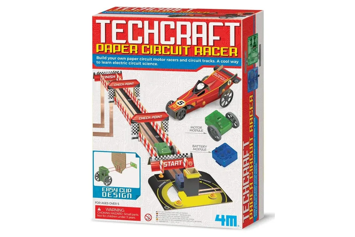 4M - Techcraft - Paper Circuit Motor Race Kit