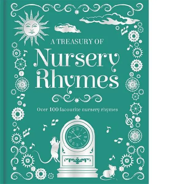 A Treasury Of Nursery Rhymes Hard Cover Book