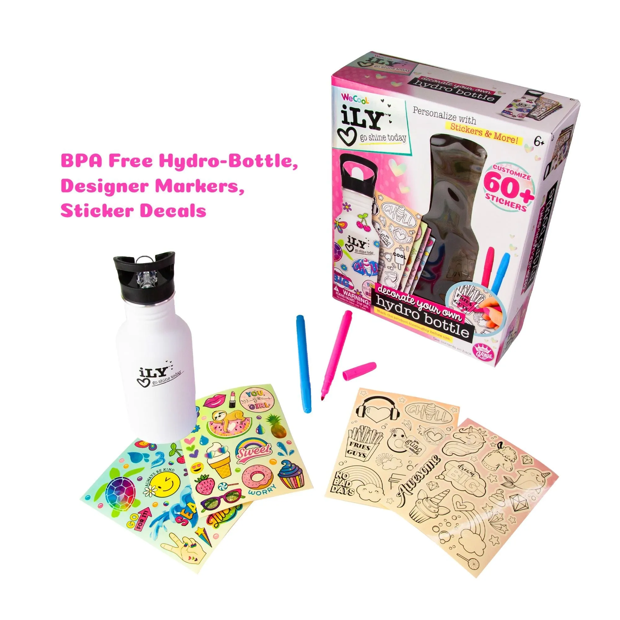 Activity Kings Decorate Your Own Hydro Bottle