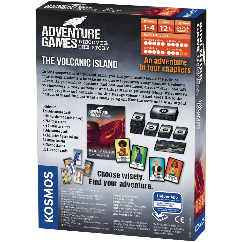 Adventure Games: The Volcanic Island
