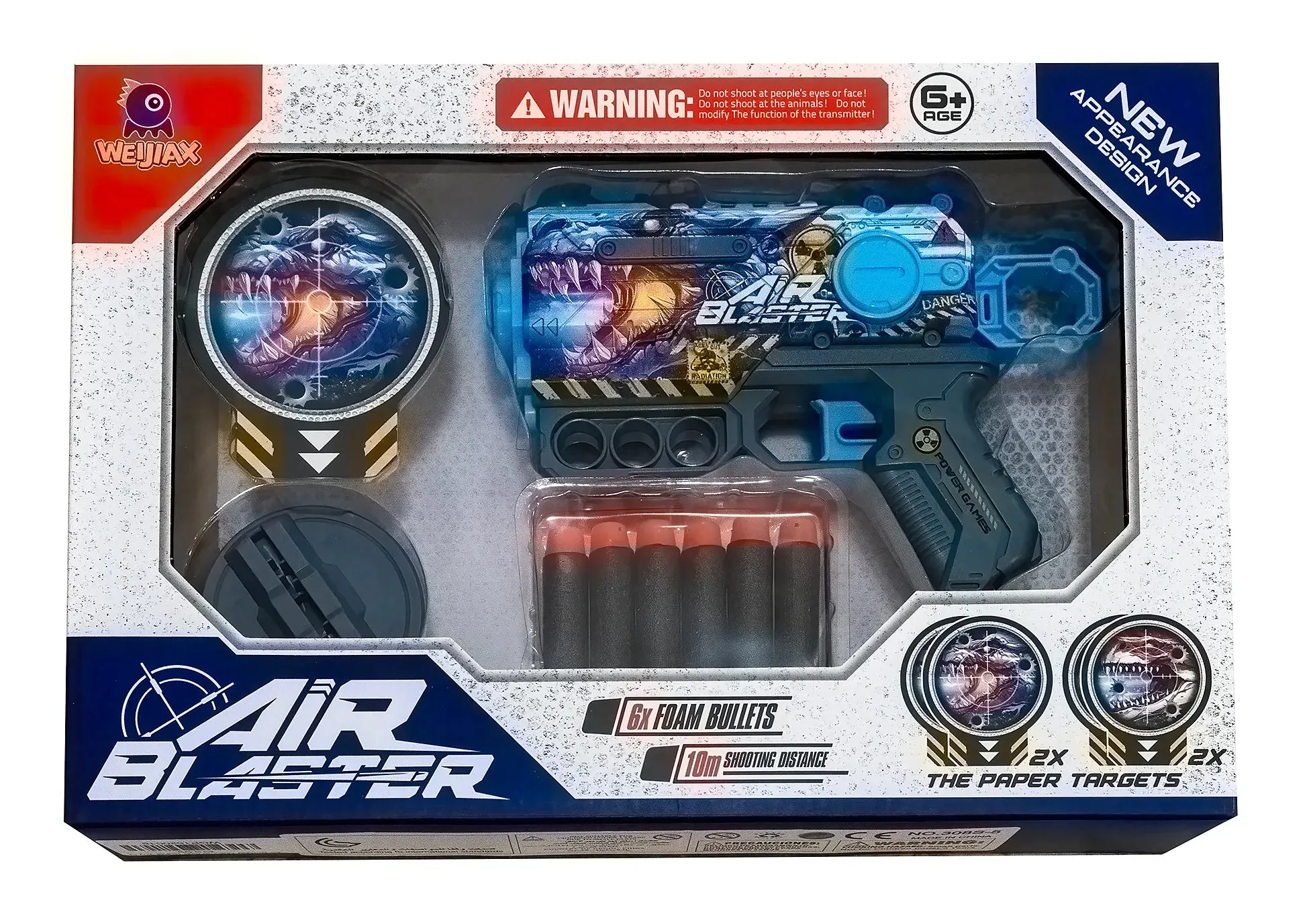 Air Blaster Manual Soft Bullet Toy Gun