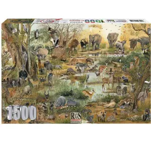 All Creatures 1500 Piece Puzzle