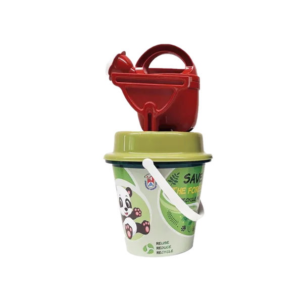 Androni Recycled Save The Forest Panda Bucket Set