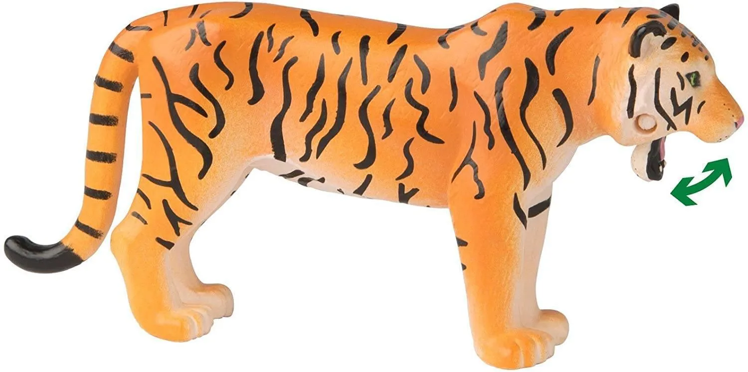 ANIA ANIMALS Tiger Articulated Mini Figure