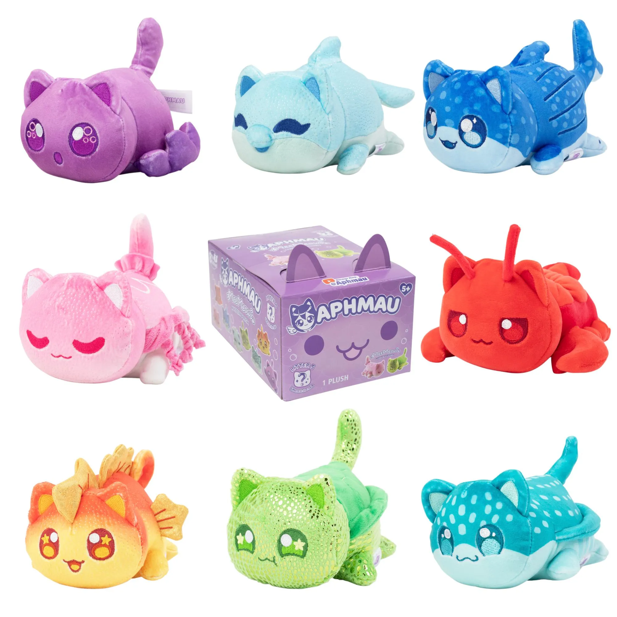 Aphmau MeeMeows 6 Inch Mystery Plush S5 Assorted Styles
