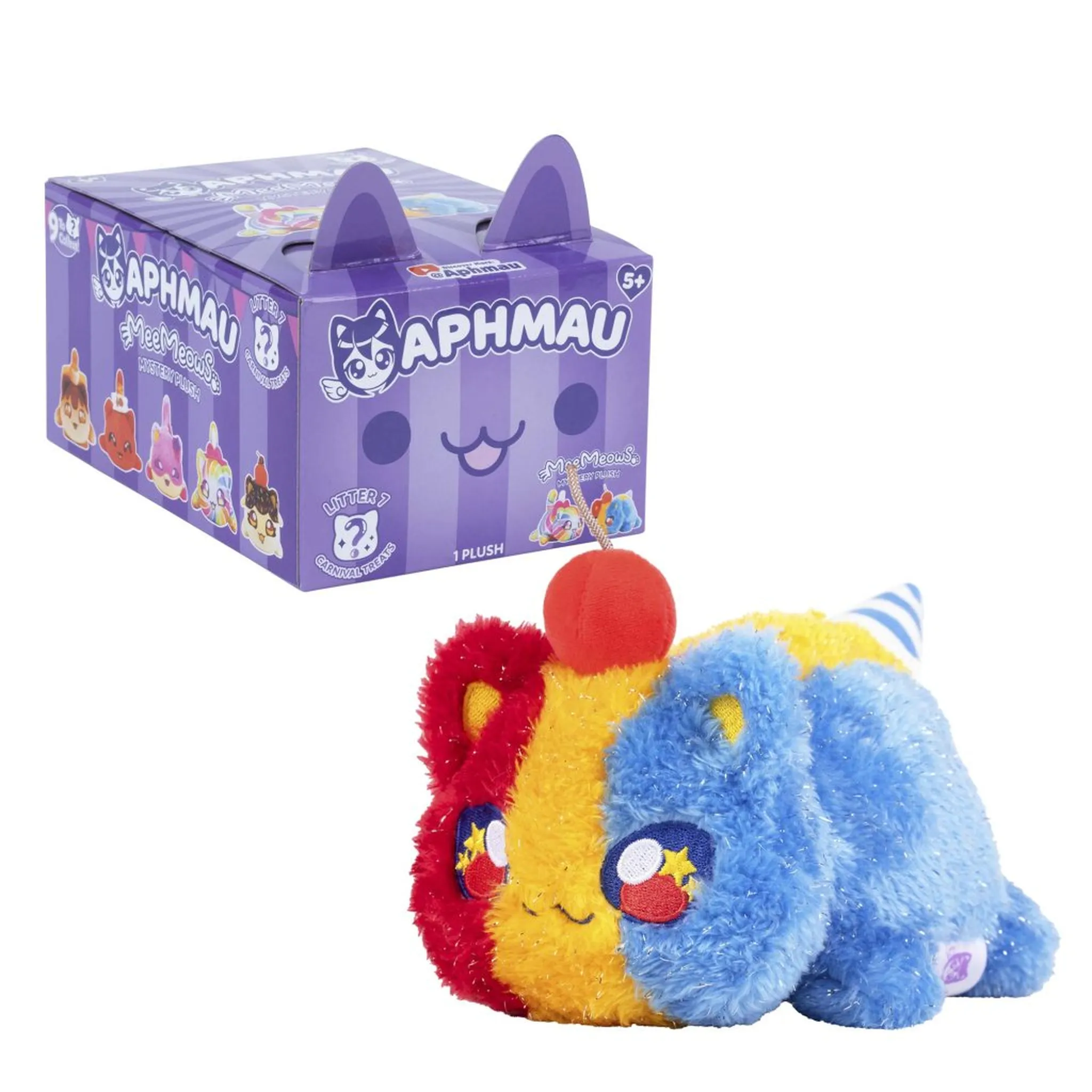Aphmau Mystery Meemeows 6 Inch Plush - Series 7 Carnival Treats