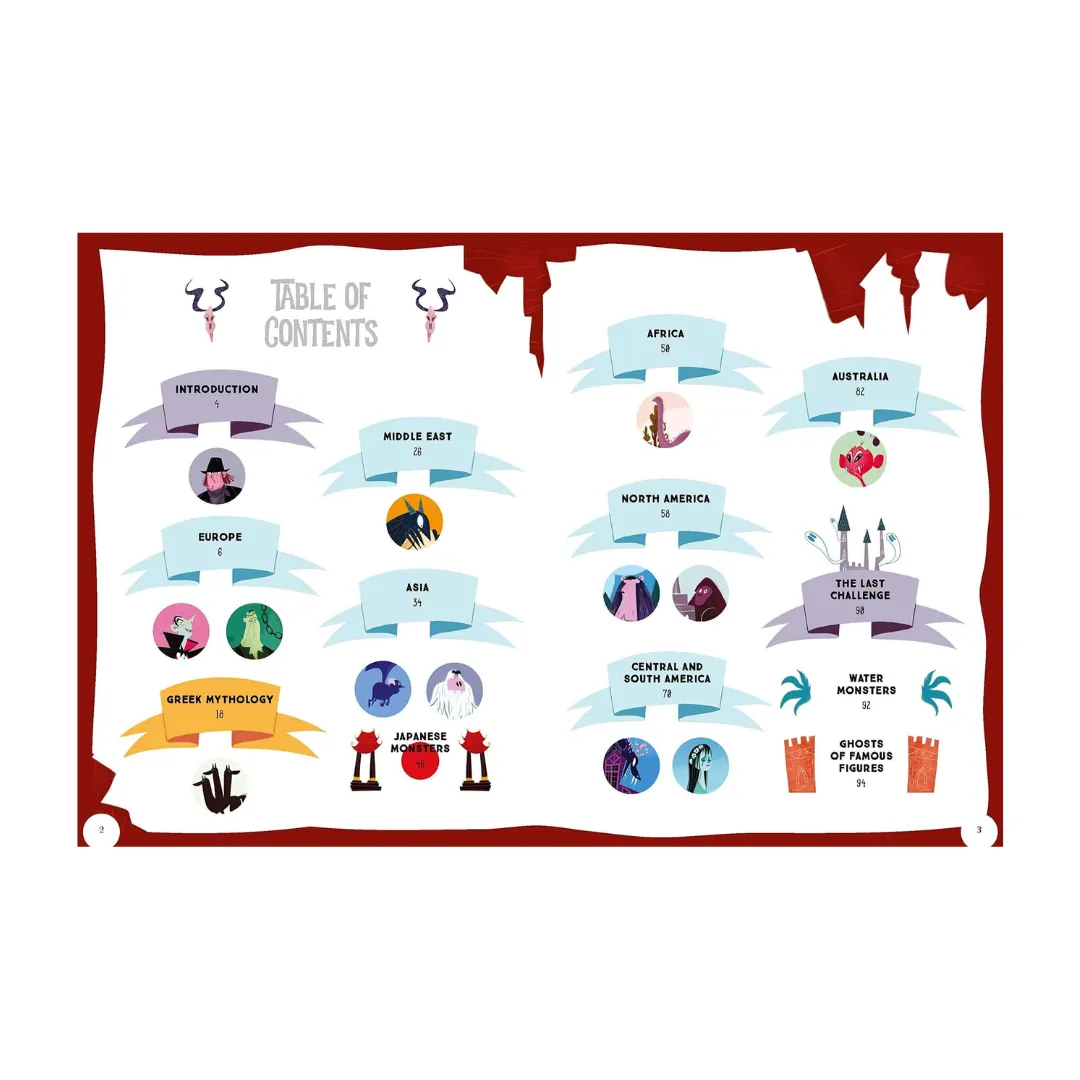 Atlas of Monsters and Ghosts