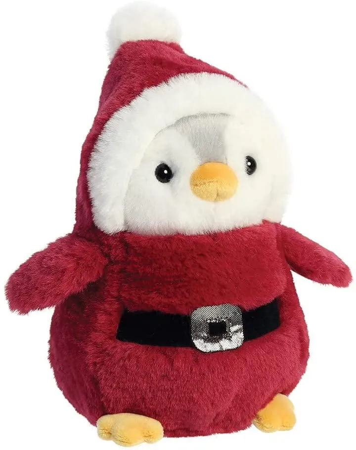 AURORA PomPom Penguin Santa 7-inch Soft Toy