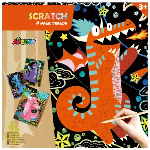 Avenir Scratch Art 4 Magic Dragons