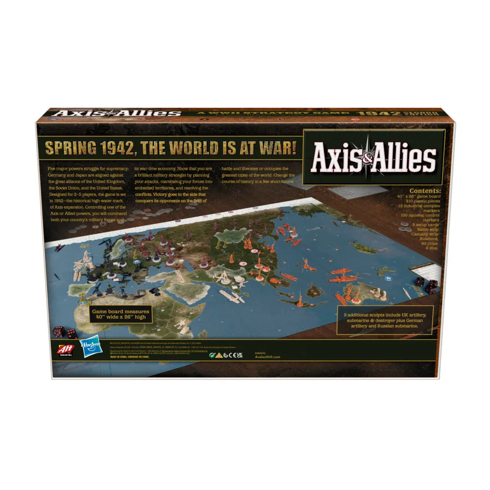 Axis & Allies 1942 Second Edition Strategy Game