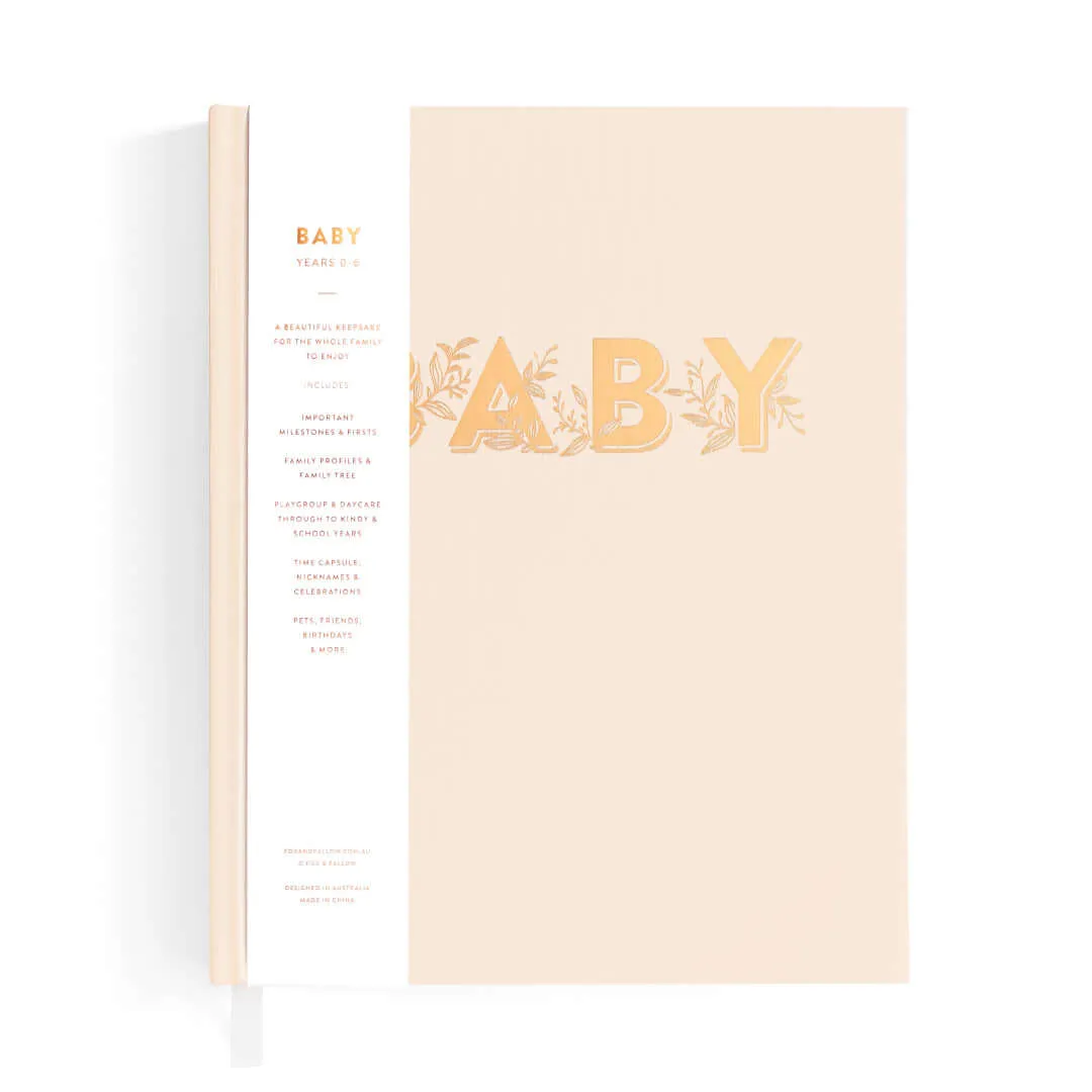 Baby Book BUTTERMILK