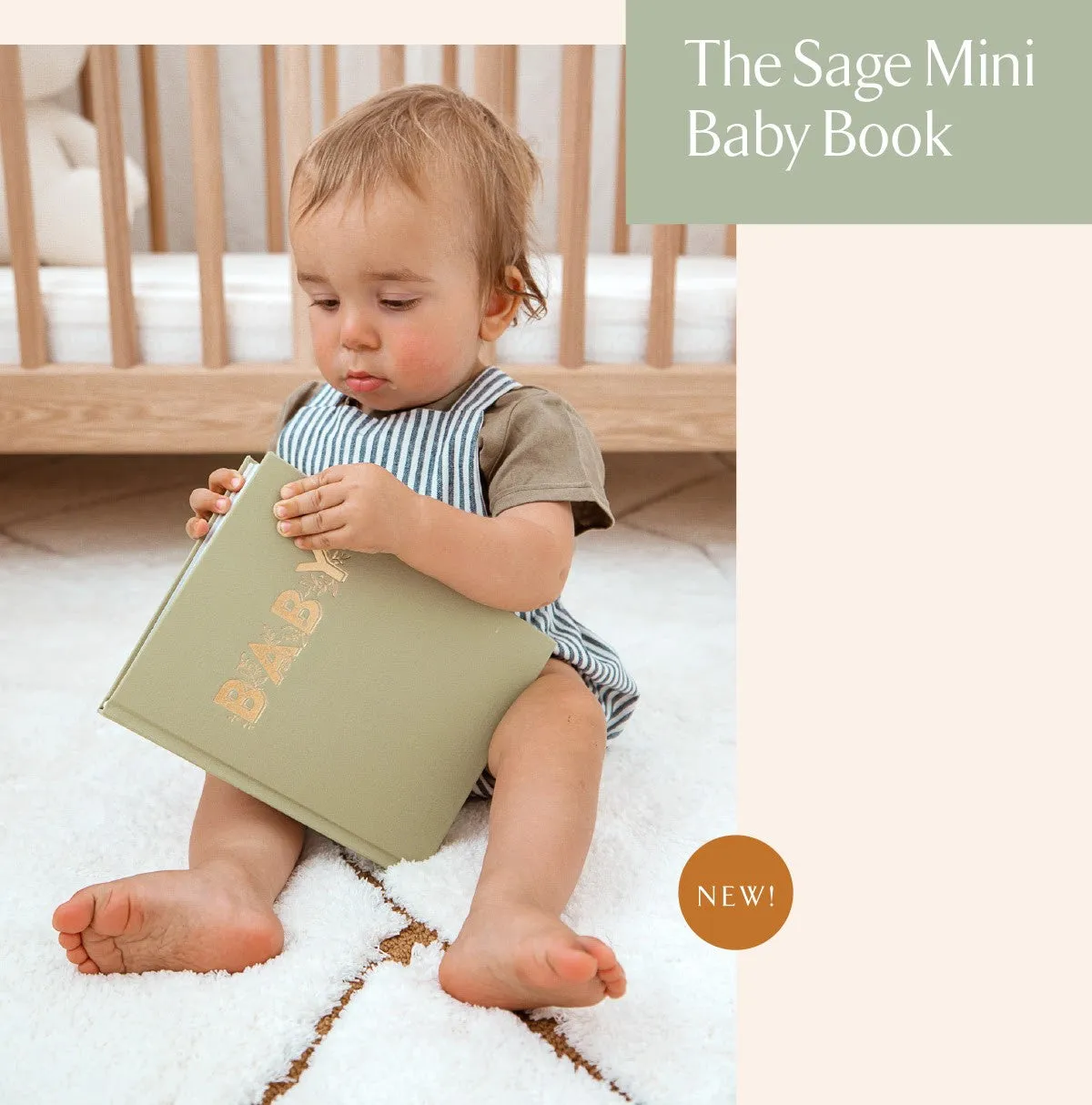 Baby Book Mini SAGE