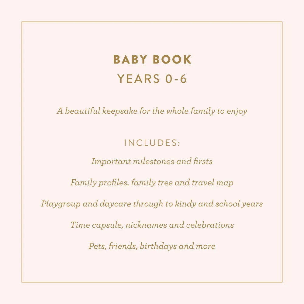 Baby Book Mini SAGE