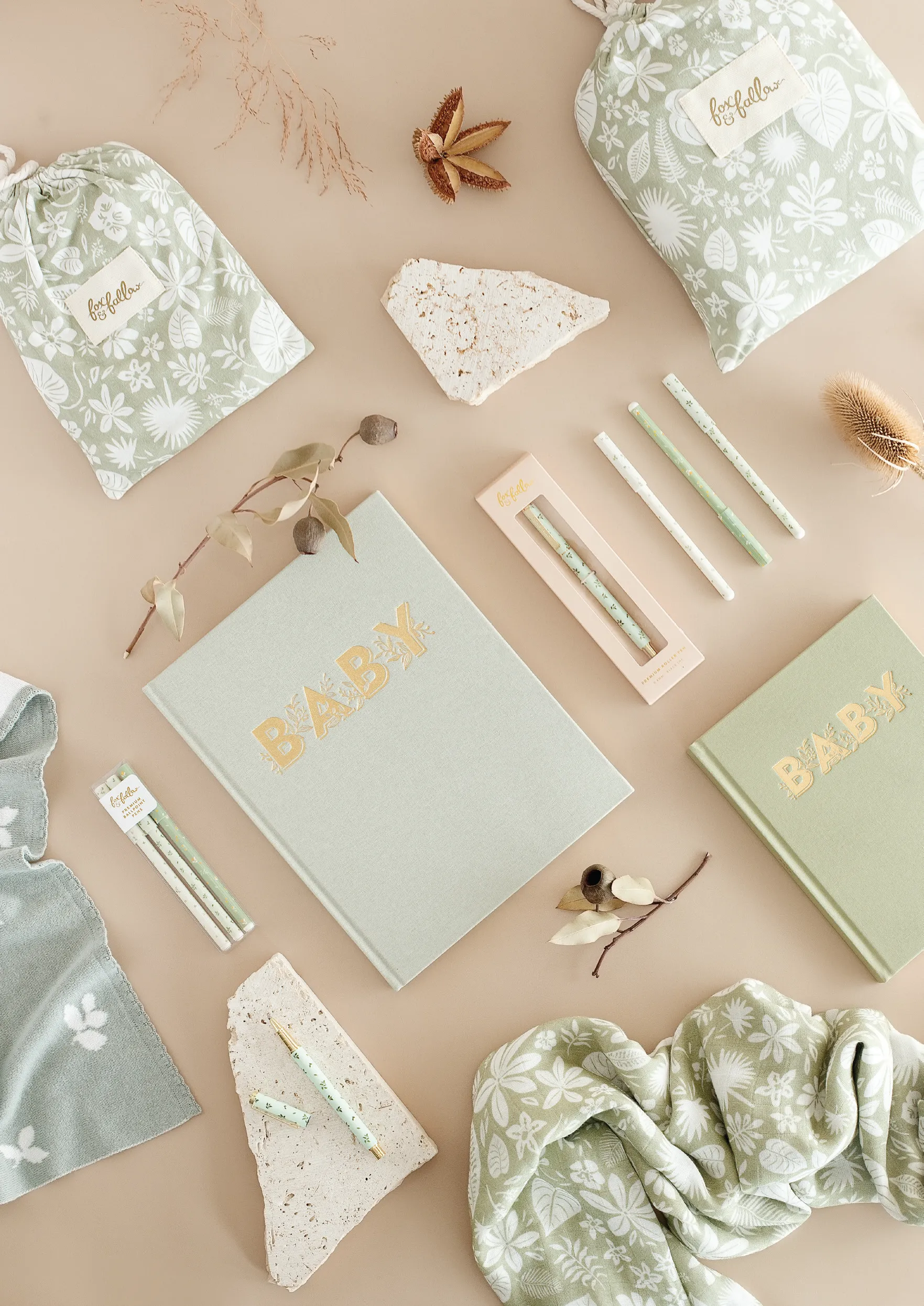 Baby Book Mini SAGE