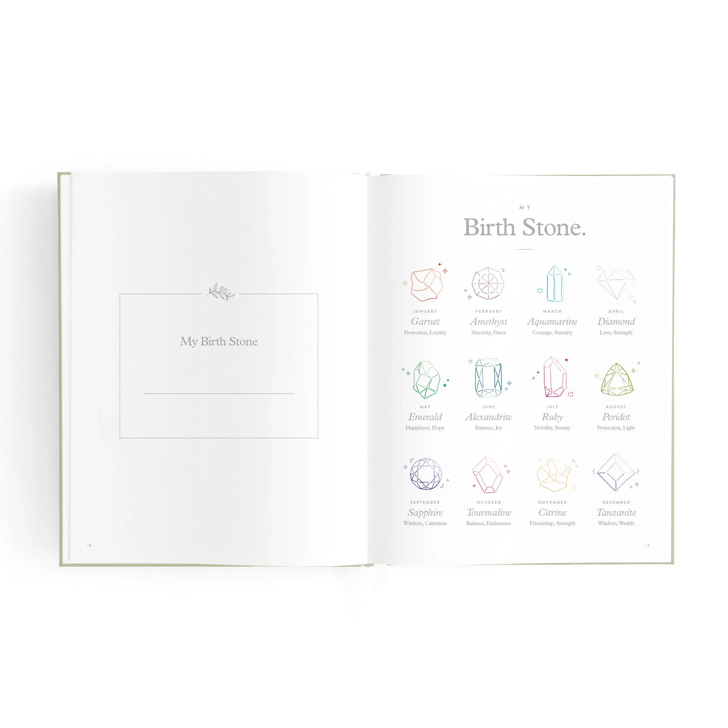 Baby Book Mini SAGE