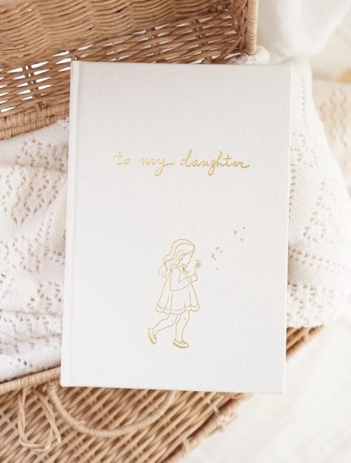 Baby Journal | To My Daughter | Limited Edition IVORY