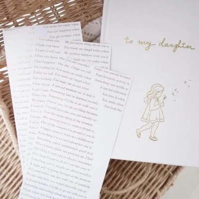 Baby Journal | To My Daughter | Limited Edition IVORY