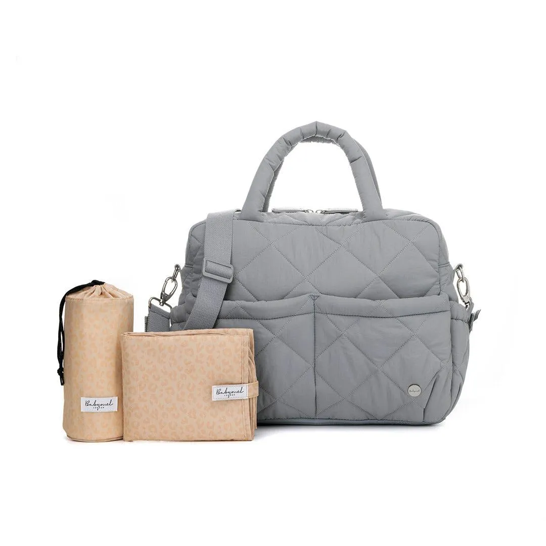 Babymel Willow Quilted Tote Bag - Duckegg