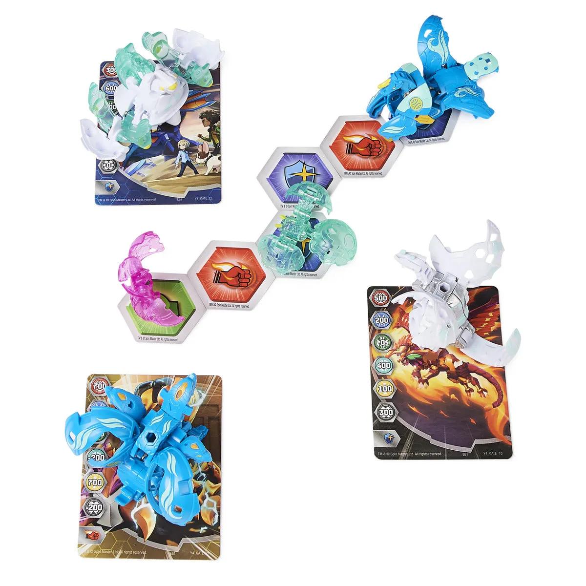 Bakugan Evolutions Battle Strike S4 Dragonoid And Slugger