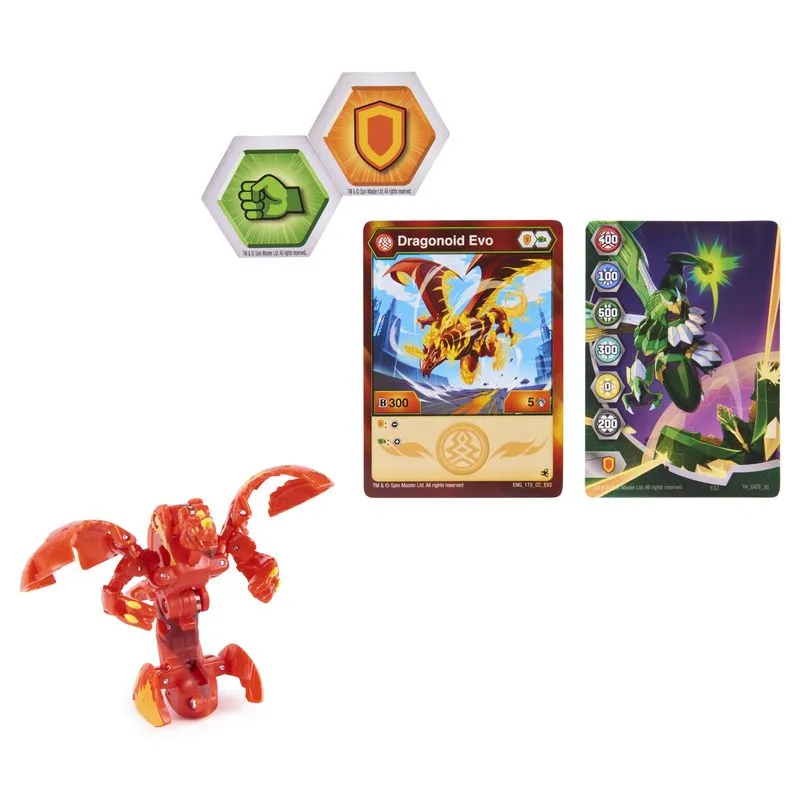 Bakugan Evolutions Core 1 Pack Series 4 Dragonoid Evo Red