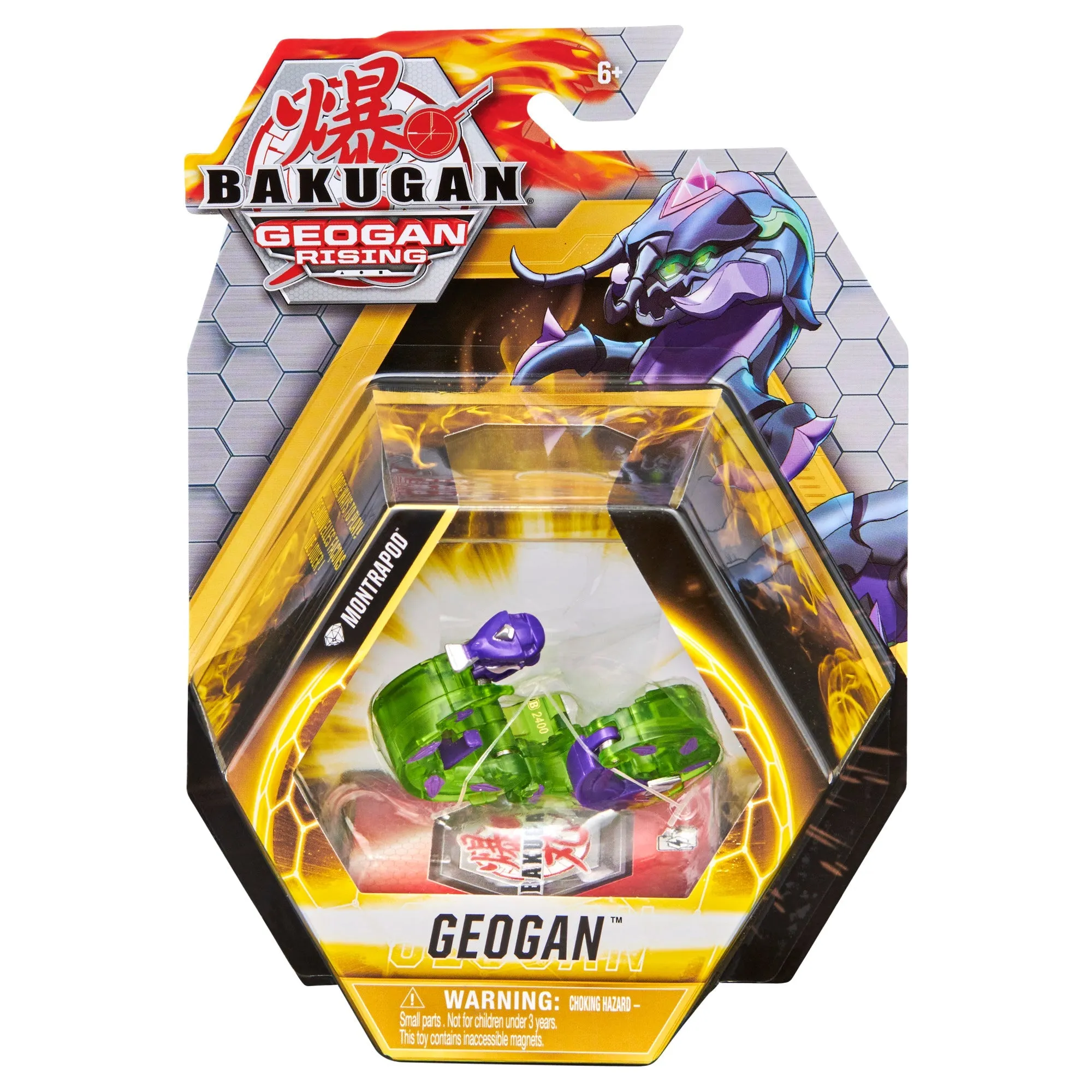 Bakugan Geogan Rising 1 Pack Montrapod