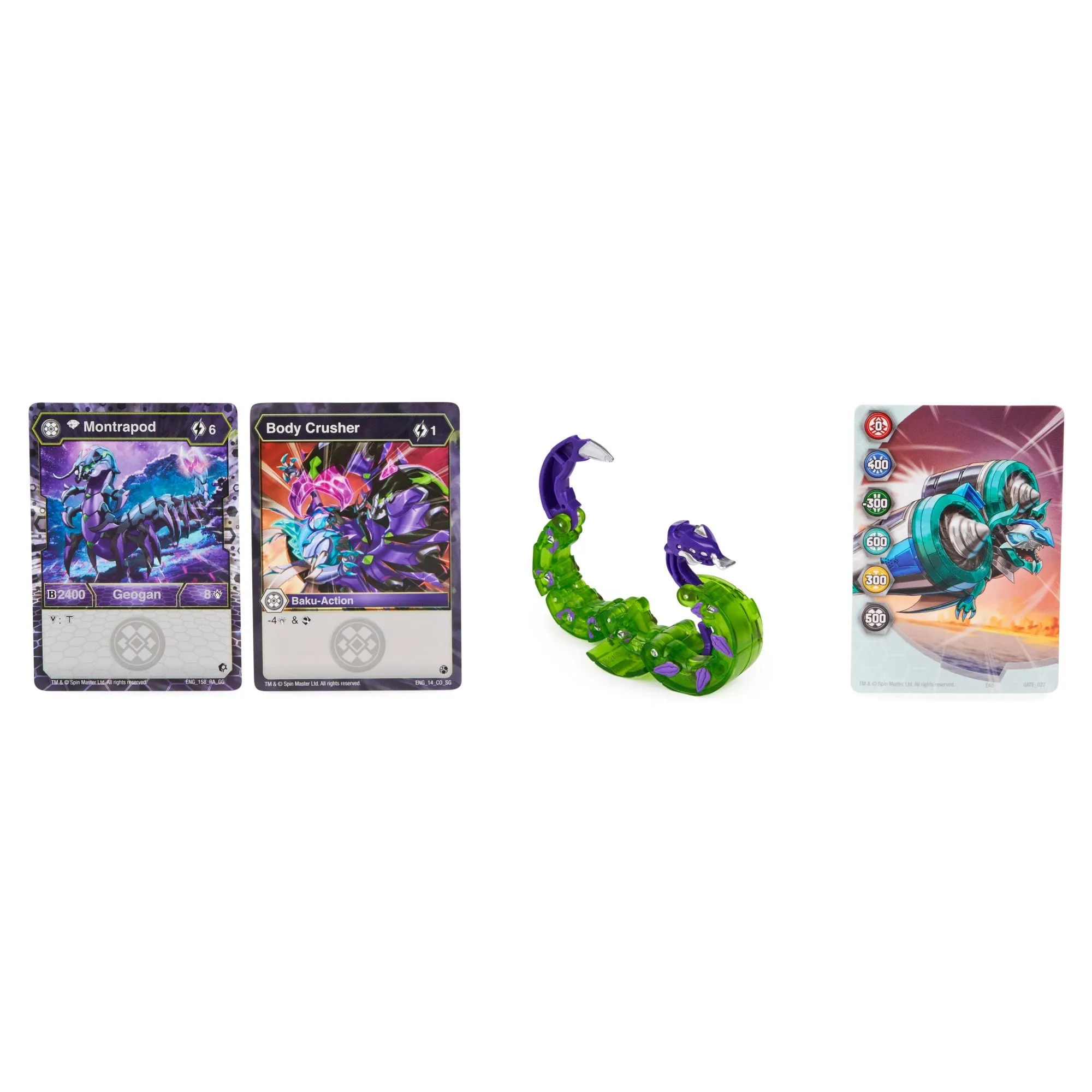 Bakugan Geogan Rising 1 Pack Montrapod