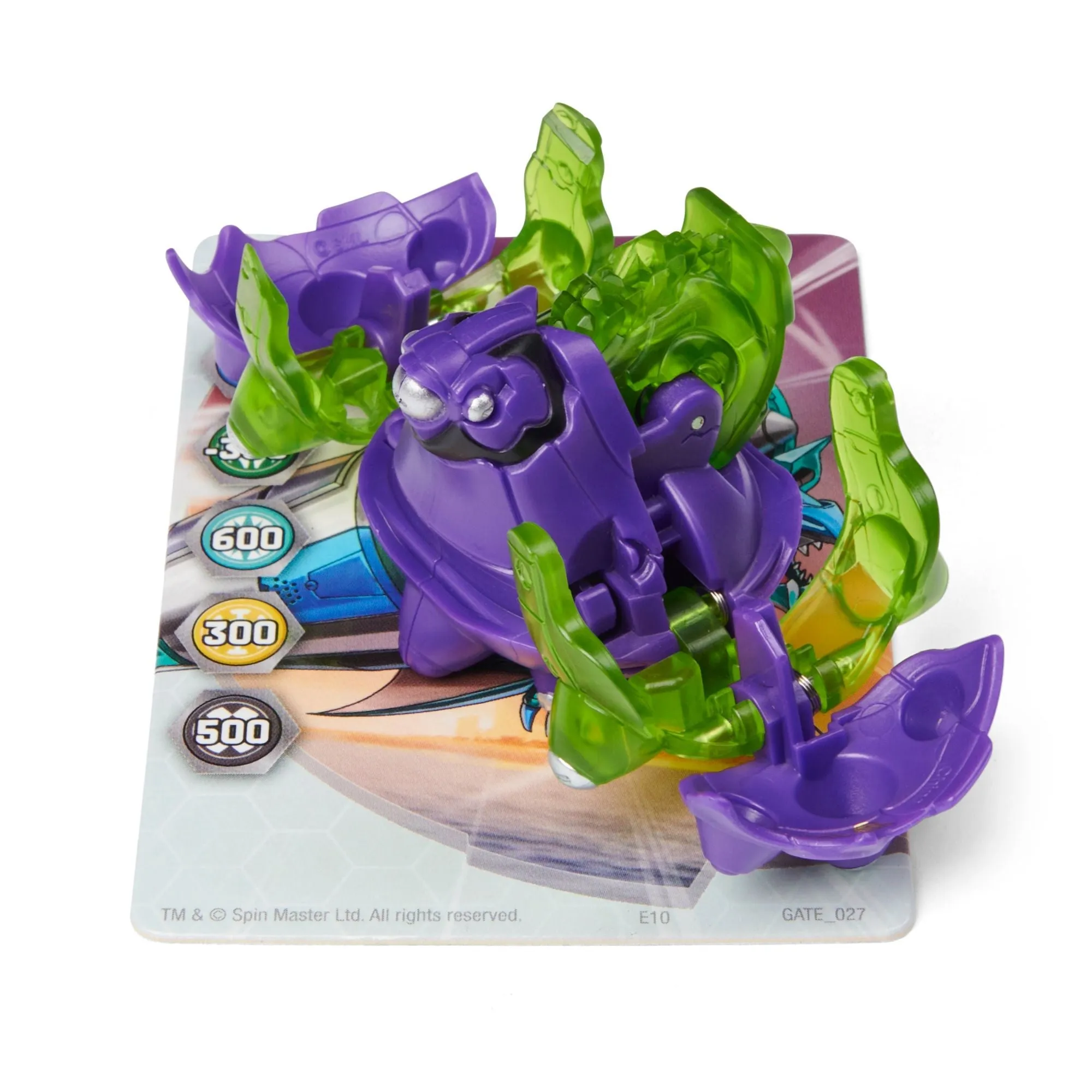 Bakugan Geogan Rising 1 Pack Sluggler Purple/Green