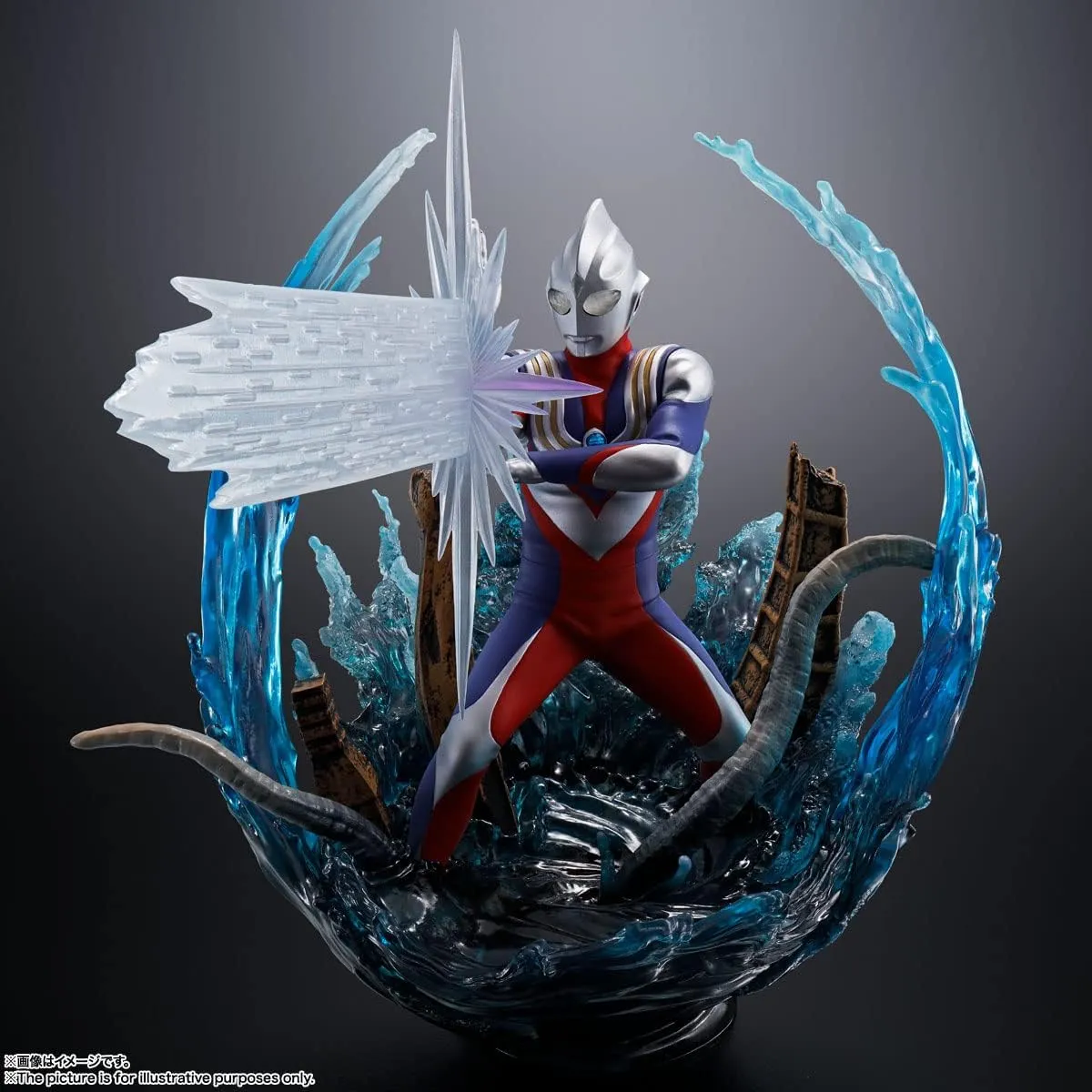 Bandai Tamashi Nations FiguartsZERO Ultraman Tiga - Ultraman Tiga Multi Type Action Figure (BAS63247)