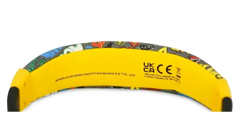 BATMAN DC Comics Batman Kids Headphones