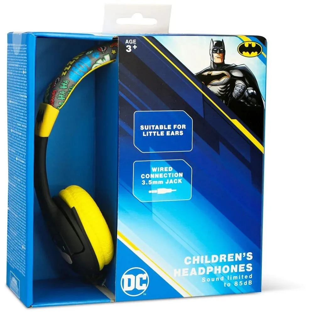BATMAN DC Comics Batman Kids Headphones