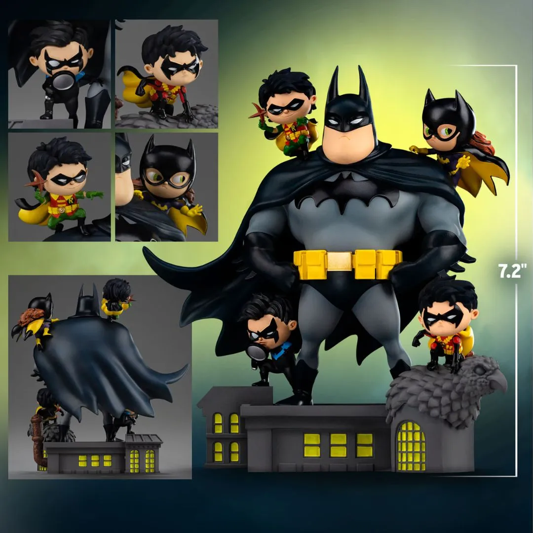 Batman Family Animated Icons Statue By Iron Studios