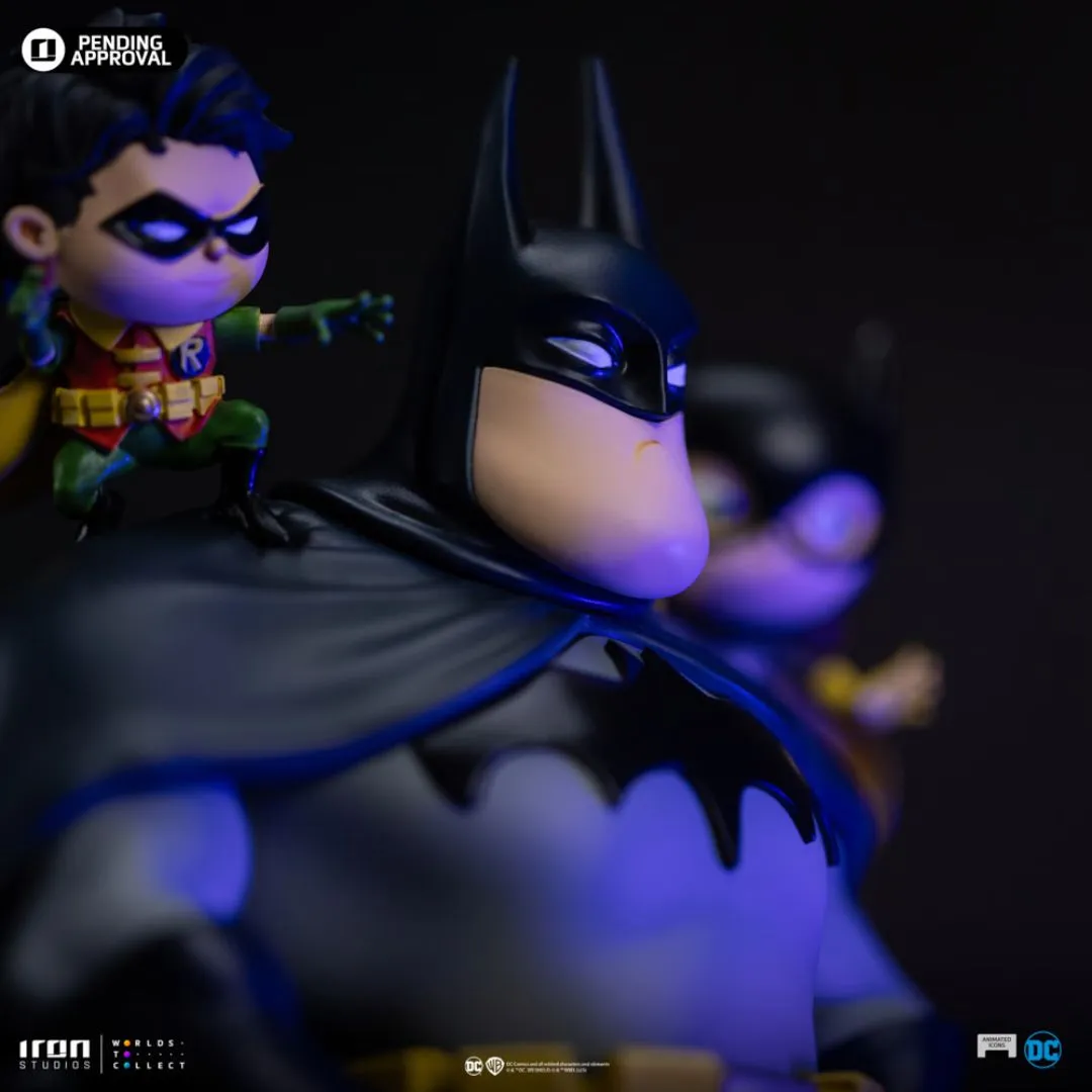 Batman Family Animated Icons Statue By Iron Studios