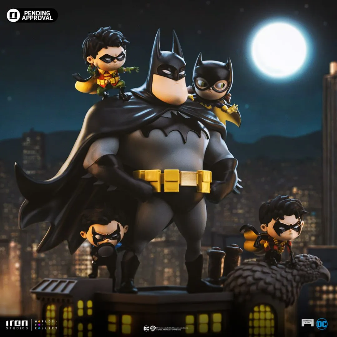 Batman Family Animated Icons Statue By Iron Studios