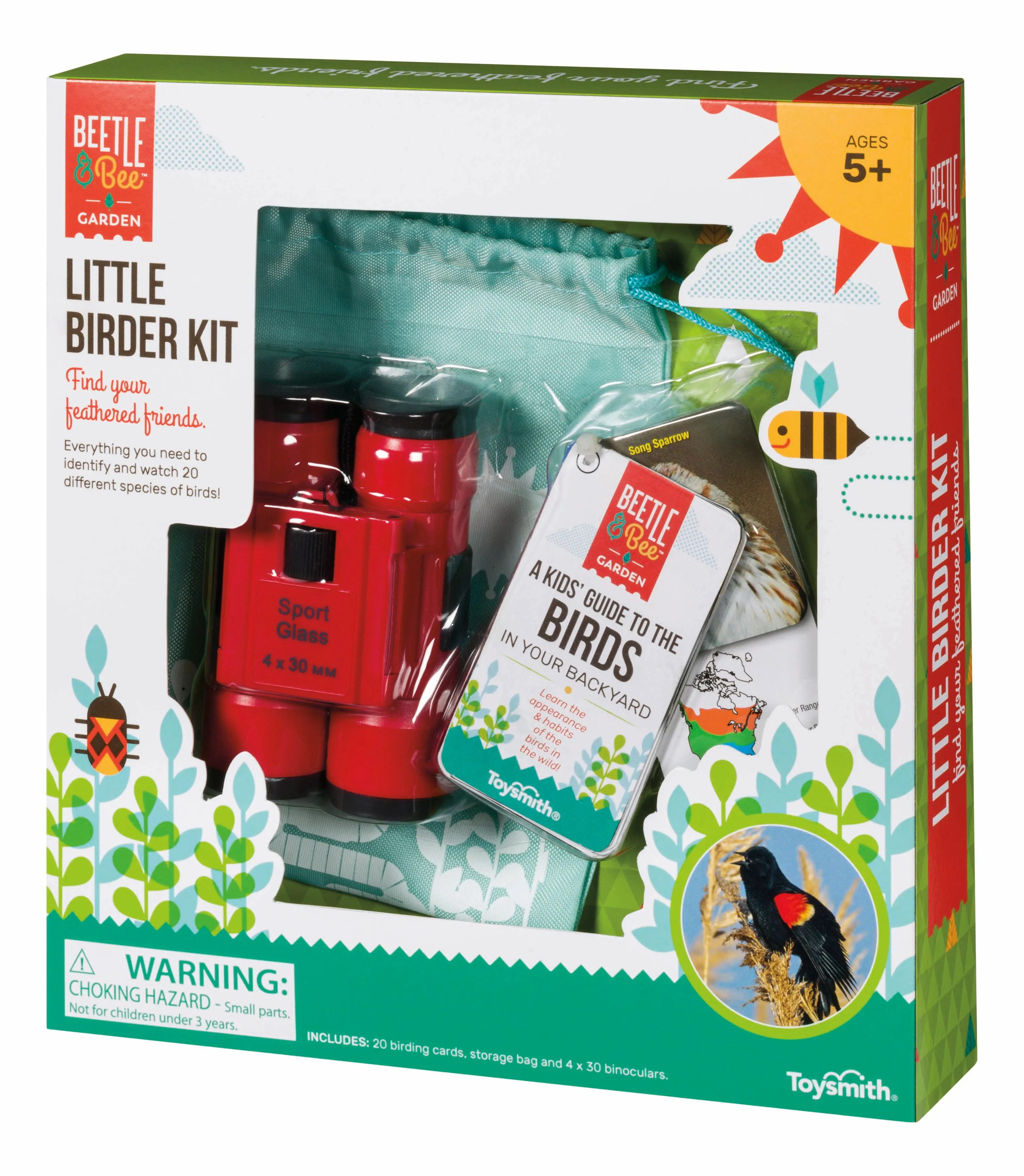 Beetle & Bee Garden Little Birder Set