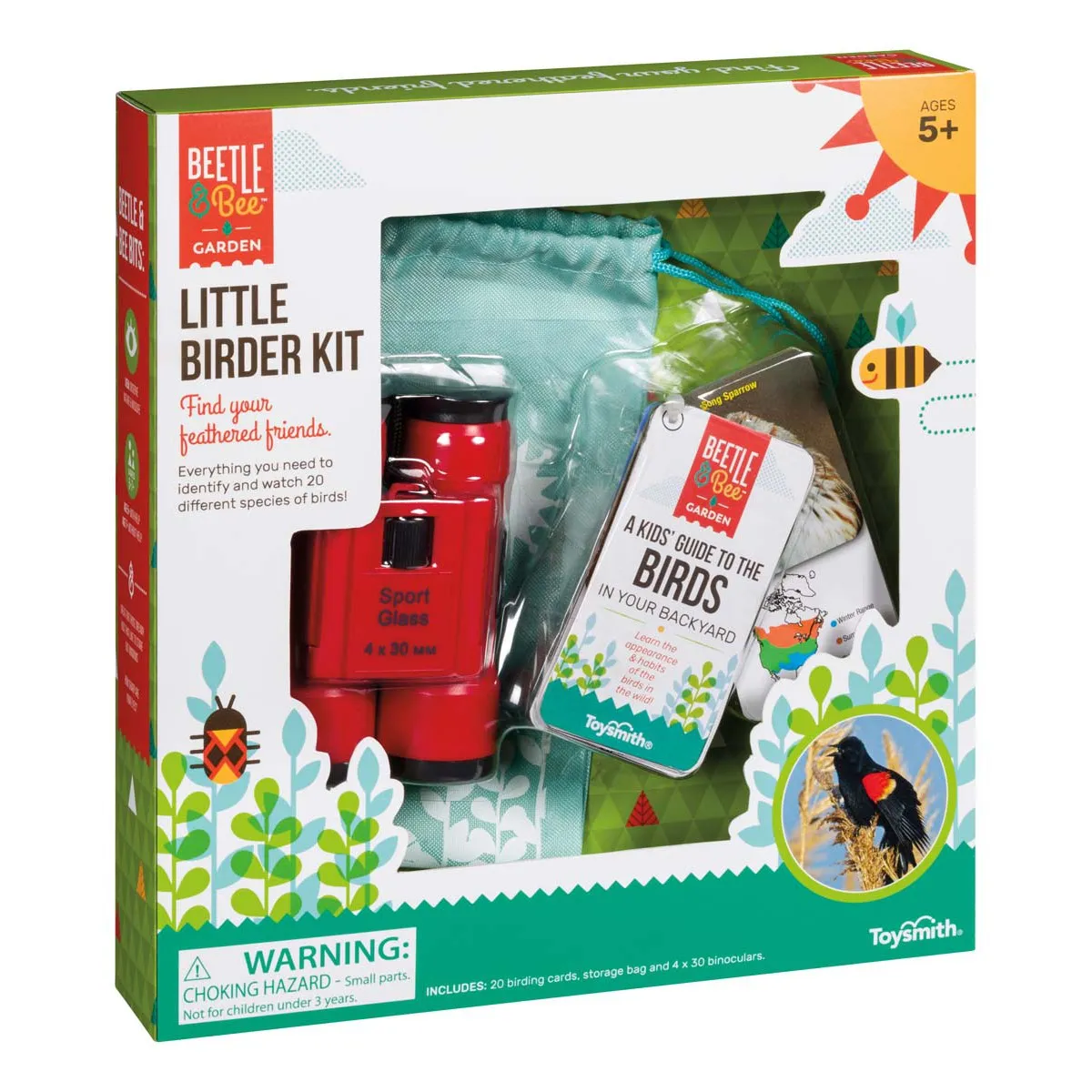 Beetle & Bee Garden Little Birder Set