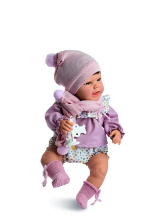 Berjuan 1222 Baby Sweet Pink Doll 50cm