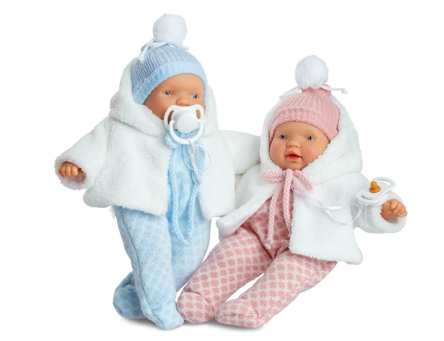 Berjuan 346 Cry Baby Doll 28cm  - White