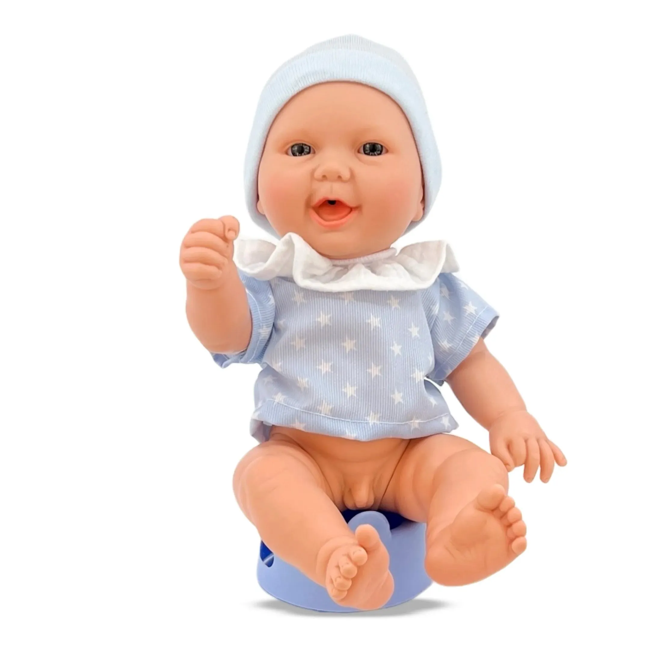 Berjuan Baby Pipi Blue 30cm Doll 515