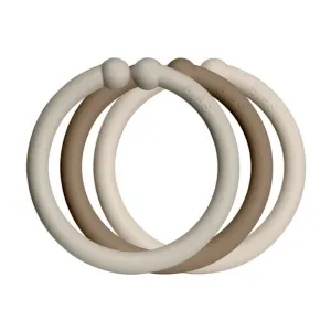 BIBS Loops (12 Pcs) - Sand / Dark Oak / Vanilla