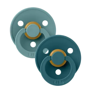 BIBS Pacifier Duo - Island Sea   Forest Lake