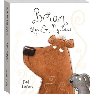 Bonney Press Brian The Smelly Bear Board Book